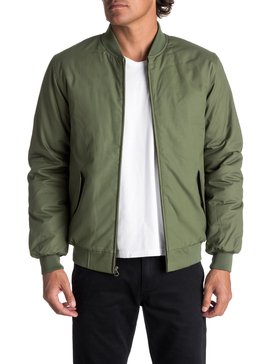 quiksilver, Men's Ogoki Bomber Jacket, FOUR LEAF CLOVER (gph0) OGOKI EQYJK03374
