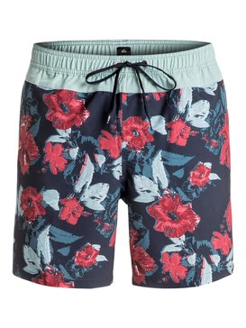 quiksilver, Jungle Fever 17" - Short de bain, NAVY BLAZER (byj6) Jungle Fever 17" - Swim Shorts EQYJV03199