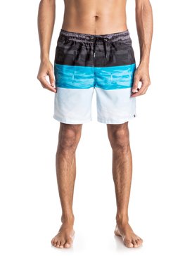 quiksilver, Word Waves 17" - Short de bain, BLUE DANUBE (bms6) Word Waves 17" - Swim Shorts EQYJV03203