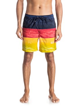 quiksilver, Word Waves 17" - Short de bain, NASTURTICM (mkm6) Word Waves 17" - Swim Shorts EQYJV03203