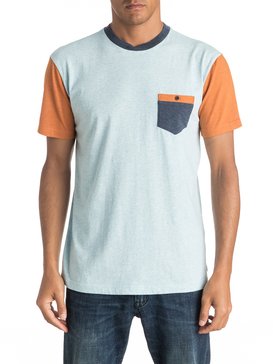 quiksilver, Baysic - Tee-Shirt à poche, ANGEL FALLS (bfg0) Baysic - Pocket T-Shirt EQYKT03501
