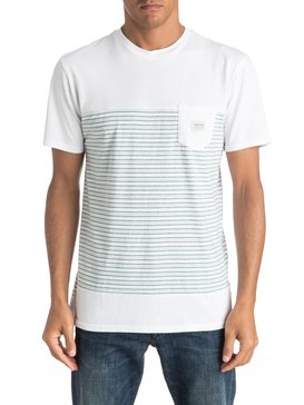 quiksilver, Full Tide - Tee-Shirt à poche, WHITE (wbb0) Full Tide - Pocket T-Shirt EQYKT03514