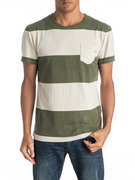 quiksilver, Maxed Out Hero - Tee-Shirt à poche, FOUR LEAF CLOVER (gph0) Maxed Out Hero - Pocket T-Shirt EQYKT03537