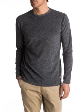 quiksilver, After Surf - T shirt à manches longues ultra-doux, DARK GREY HEATHER (ktfh) After Surf - Super-Soft Long Sleeve Top EQYKT03599