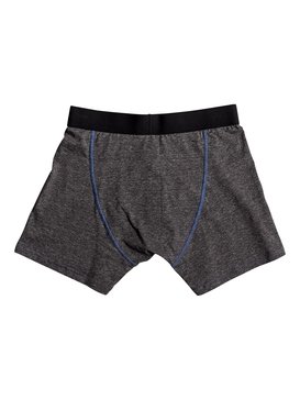 quiksilver, Boxer Edition - Calzoncillos cortos de tipo bóxer, DARK CHARCOAL HEATHER (kyfh) Boxer Edition - Boxer Briefs EQYLW03022