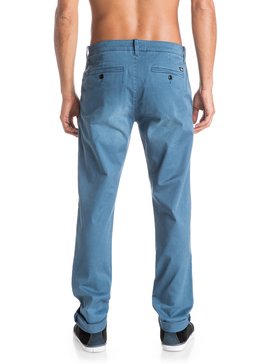 quiksilver, Krandy Straight Fit Tapered - Pantalon chino, DARK DENIM (brq0) Krandy Straight Fit Tapered - Chinos EQYNP03068