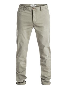 quiksilver, Krandy Slim Fit - Pantalon chino, DUSTY OLIVE (gpb0) Krandy Slim Fit - Chinos EQYNP03076