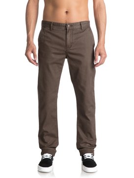 quiksilver, Everyday Chinos, CHOCOLATE BROWN (csd0) Everyday - Chinos EQYNP03093