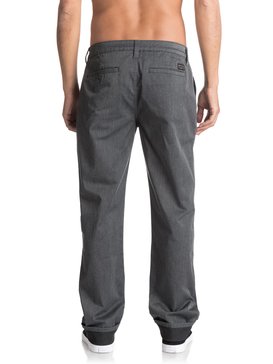 quiksilver, Everyday Union Chinos, DARK GREY HEATHER (ktfh) Everyday Union - Chinos EQYNP03094
