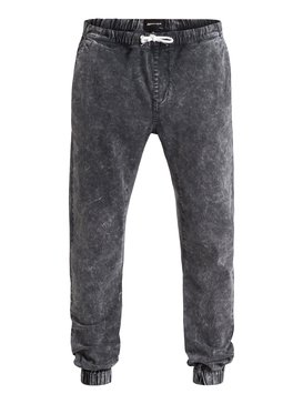 quiksilver, Outta My Way - Pantalon Molleton Effet Denim, TARMAC (kta0) Outta My Way - Denim Joggers EQYNP03100