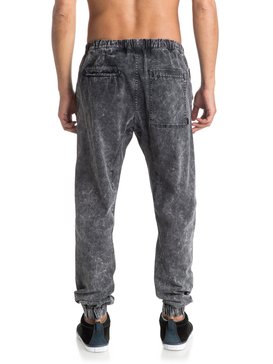 quiksilver, Outta My Way - Pantalon Molleton Effet Denim, TARMAC (kta0) Outta My Way - Denim Joggers EQYNP03100