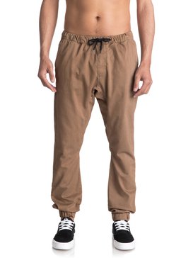 quiksilver, Fonic - Pantalon en sergé, RUBBER HEATHER (cpp0) FONIC EQYNP03107