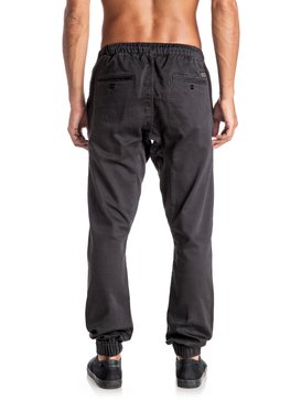 quiksilver, Fonic - Pantalon de jogging en sergé, TARMAC (kta0) Fonic - Chino Joggers EQYNP03107
