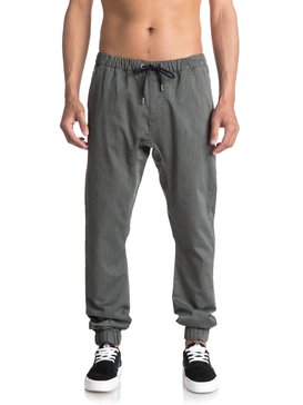 quiksilver, Fonic - Pantalon en sergé, DARK GREY HEATHER (ktfh) FONIC EQYNP03107