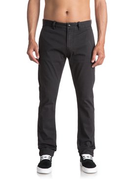 quiksilver, Krandy - Pantalon chino slim, TARMAC (kta0) KRANDY EQYNP03108
