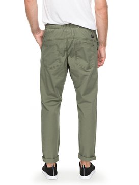 quiksilver, Men's Foxoy Straight Tapered Pants, FOUR LEAF CLOVER (gph0) FOXOY PANT EQYNP03134