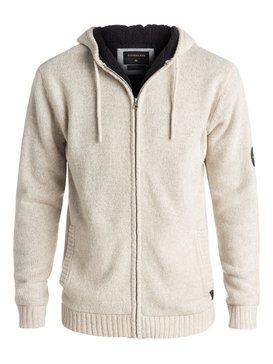 quiksilver, New Likoma - Sweat à capuche zippé, RAINY DAY (sew0) New Likoma - Zip-Up Hooded Sweater EQYSW03140