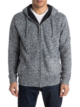 quiksilver, New Likoma - Sweat à capuche zippé, NAVY BLAZER HEATHER (byjh) New Likoma - Zip-Up Hooded Sweater EQYSW03140