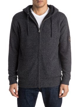 quiksilver, New Likoma - Sweat à capuche zippé, BLACK (kvj0) New Likoma - Zip-Up Hooded Sweater EQYSW03140