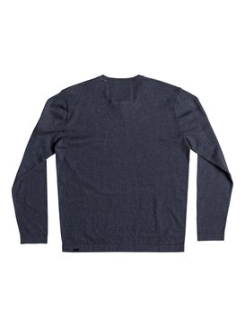 quiksilver, Everyday Kelvin - Sweatshirt mit V-Ausschnitt, NAVY BLAZER HEATHER (byjh) Everyday Kelvin - V-Neck Sweatshirt EQYSW03141