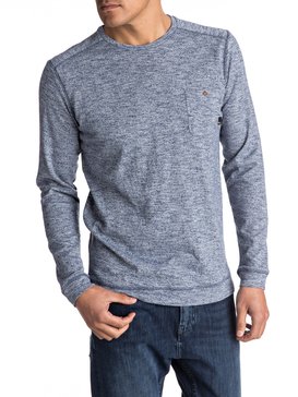 quiksilver, Lindow Sweatshirt, MEDIEVAL BLUE HEATHER (bteh) Lindow - Sweatshirt EQYSW03142