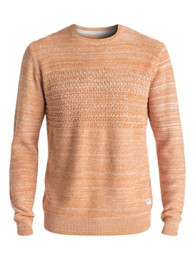 quiksilver, Ransom Picks - Pullover Chiné, GOLDEN OAK (nmv0) Ransom Picks - Heathered Jumper EQYSW03169