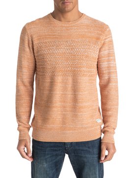 quiksilver, Ransom Picks - Pullover Chiné, GOLDEN OAK (nmv0) Ransom Picks - Heathered Jumper EQYSW03169