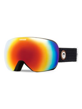 quiksilver, QS R - Masque de snowboard/ski, BLACK (kvj0) QS R - Snowboard/Ski Goggles EQYTG03032