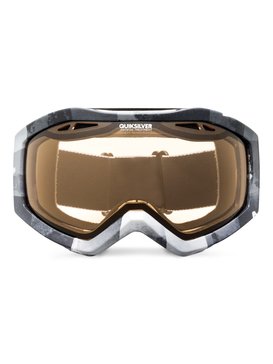 quiksilver, Fenom Art Series Bad Weather - Máscara de snowboard/esquí, BW ICEY CHECK (wbk8) Fenom Art Series Bad Weather - Snowboard/Ski Goggles EQYTG03040