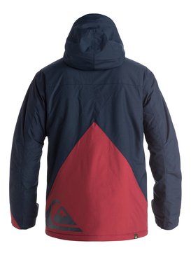 quiksilver, Mission Colorblock - Veste de snow, NAVY BLAZER (byj0) Mission Colorblock - Snow Jacket EQYTJ03067
