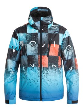 quiksilver, Mission Plus Mountain Exclusive - Veste de snow, CHAKALAPAKI GRADIENT BLUE (byb3) Mission Plus Mountain Exclusive - Snow Jacket EQYTJ03087