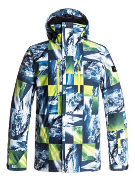 quiksilver, Mission - Veste de snow, SULPHUR SPRING POW MOUNTAIN (ggp7) Mission - Snow Jacket EQYTJ03128