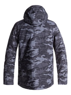 quiksilver, Mission - Veste de snow, BLACK GREY CAMOKAZI (kvj9) Mission - Snow Jacket EQYTJ03128
