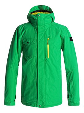 quiksilver, Mission - Veste de snow, KELLY GREEN (gnk0) Mission - Snow Jacket EQYTJ03129