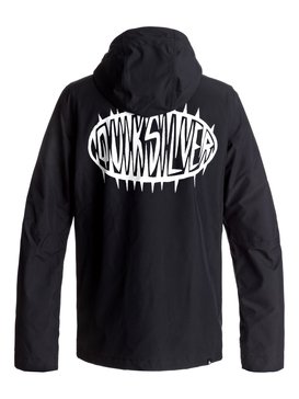 quiksilver, Mission Placed Art - Veste isolante de snow, BLACK (kvj0) Mission Placed Art - Shell Snow Jacket EQYTJ03149