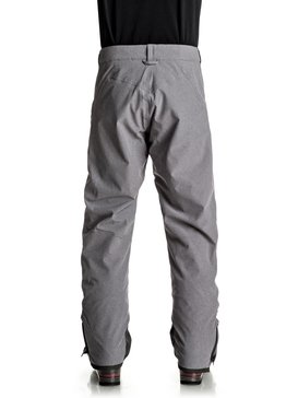 quiksilver, Boundry Plus - Pantalon de snow, GREY HEATHER (kpgh) Boundry Plus - Snow Pants EQYTP03077