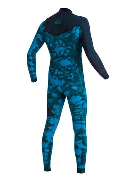 quiksilver, Highline Zipperless 4/3mm - Combinaison de surf intégrale sans zip, NAVY BLAZER (byj0) Highline Zipperless 4/3mm - Zipperless Full Wetsuit EQYW103015
