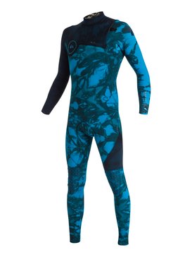 quiksilver, Highline Zipperless 3/2mm - Combinaison de surf intégrale sans zip, NAVY BLAZER (byj0) Highline Zipperless 3/2mm - Zipperless Full Wetsuit EQYW103017