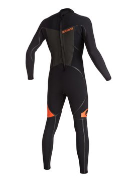 quiksilver, Syncro 4/3mm - Combinaison de surf intégrale zip dans le dos, FLAME (nmj0) Syncro Plus 4/3mm Back Zip Full Wetsuit EQYW103022