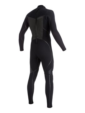 quiksilver, Syncro 3/2mm - Combinaison de surf intégrale zip dans le dos, BLACK (kvj0) Syncro Plus 3/2mm Back Zip Full Wetsuit EQYW103024