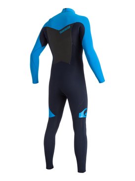 quiksilver, Syncro 4/3mm - Chest Zip Full Wetsuit, NAVY BLAZER (byj0) Syncro 4/3mm - Chest Zip Full Wetsuit EQYW103026