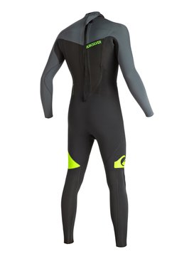 quiksilver, Syncro 3/2mm - Combinaison de surf intégrale zip dans le dos, SAFTEY YELLOW (ggp0) Syncro 3/2mm - Back Zip Full Wetsuit EQYW103029