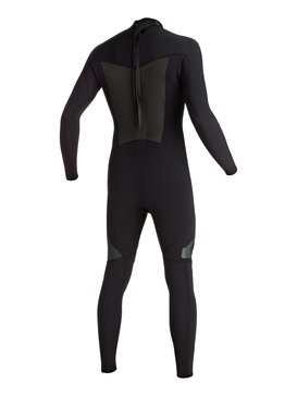quiksilver, Syncro 3/2mm - Combinaison de surf intégrale zip dans le dos, BLACK (kvj0) Syncro 3/2mm - Back Zip Full Wetsuit EQYW103030
