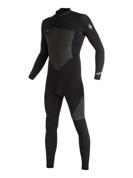 quiksilver, Syncro 3/2mm - Combinaison de surf intégrale zip dans le dos, BLACK (kvj0) Syncro 3/2mm - Back Zip Full Wetsuit EQYW103030