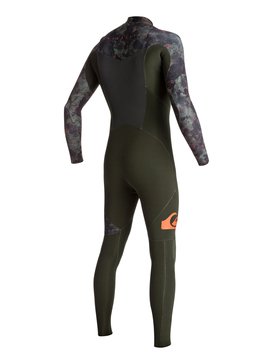 quiksilver, 4/3mm Syncro Series Chest Zip GBS - Combinaison de surf intégrale, BLACK/ BLACK/ JET BLACK (xkkk) 4/3mm Syncro Series Chest Zip GBS - Full Wetsuit EQYW103042