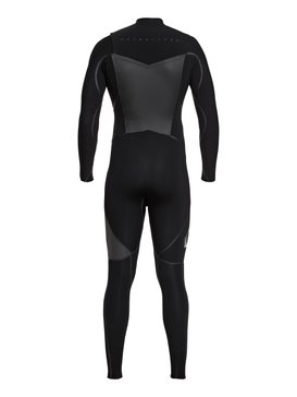 quiksilver, 4/3mm Syncro Plus Chest Zip - Combinaison de surf intégrale, BLACK/ BLACK/ JET BLACK (xkkk) 4/3mm Syncro Plus Chest Zip - Full Wetsuit EQYW103044