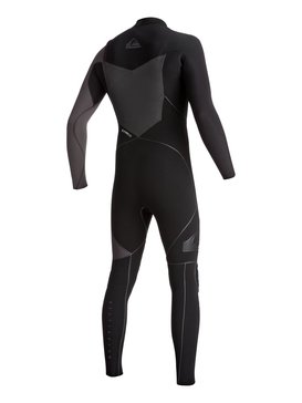 quiksilver, 4/3mm Highline Chest Zip - Combinaison de surf intégrale, BLACK/ JET BLACK (xkkk) 4/3mm Highline Chest Zip - Full Wetsuit EQYW103047