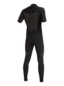 quiksilver, Syncro 2/2mm - Combinaison à manches courtes, BLACK (kvj0) Syncro 2/2mm - Short Sleeve Fullsuit EQYW303003