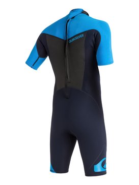 quiksilver, Traje Húmero Corto con Cremallera en la espalda Syncro 2/2mm Springsuit, NAVY BLAZER (byj0) Syncro 2/2mm - Back Zip Springsuit EQYW503002