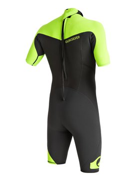 quiksilver, Traje Húmero Corto con Cremallera en la espalda Syncro 2/2mm Springsuit, SAFTEY YELLOW (ggp0) Syncro 2/2mm - Back Zip Springsuit EQYW503002